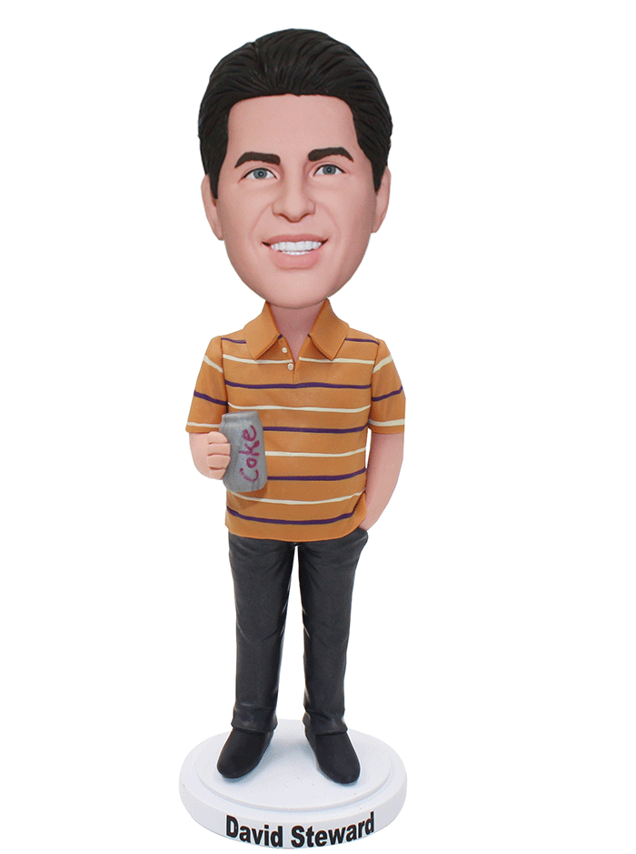 Male Cooking Personalized Bobble Head