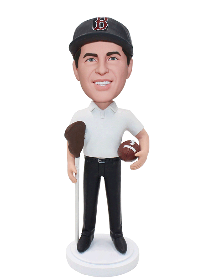 Custom discount sports bobbleheads